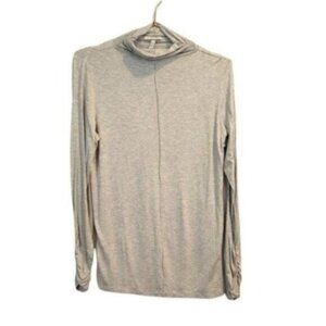 Kinross | Light Weight Turtle Neck Soft Long sleeve Shirt Light Gray
